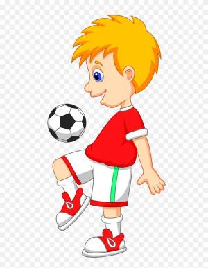Раскраска футболист для детей #21 #170048