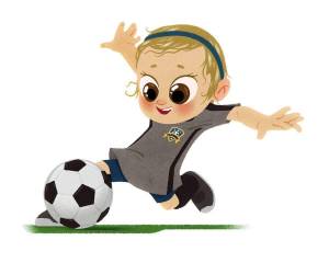 Раскраска футболист для детей #25 #170052