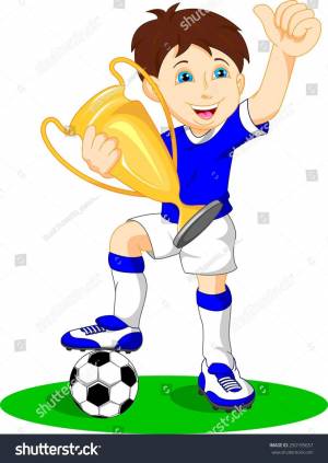 Раскраска футболист для детей #34 #170061