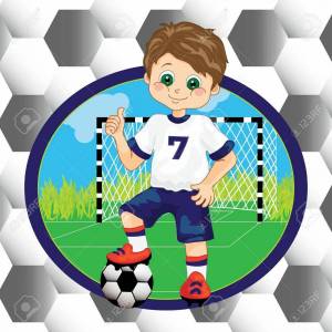 Раскраска футболист для детей #35 #170062