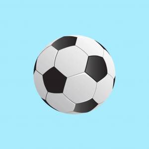 Раскраска футбольный мяч для детей #23 #170227