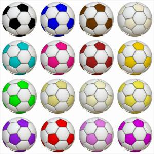 Раскраска футбольный мяч для детей #34 #170238