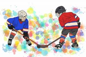 Раскраска хоккей #33 #171908