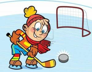 Раскраска хоккей для детей #18 #171926