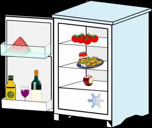 Раскраска холодильник для детей #3 #171981