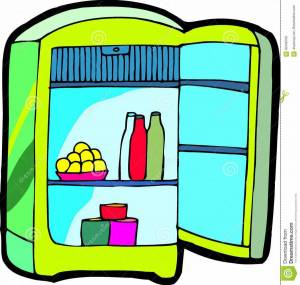 Раскраска холодильник для детей #17 #171995
