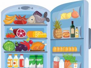 Раскраска холодильник для детей #22 #172000