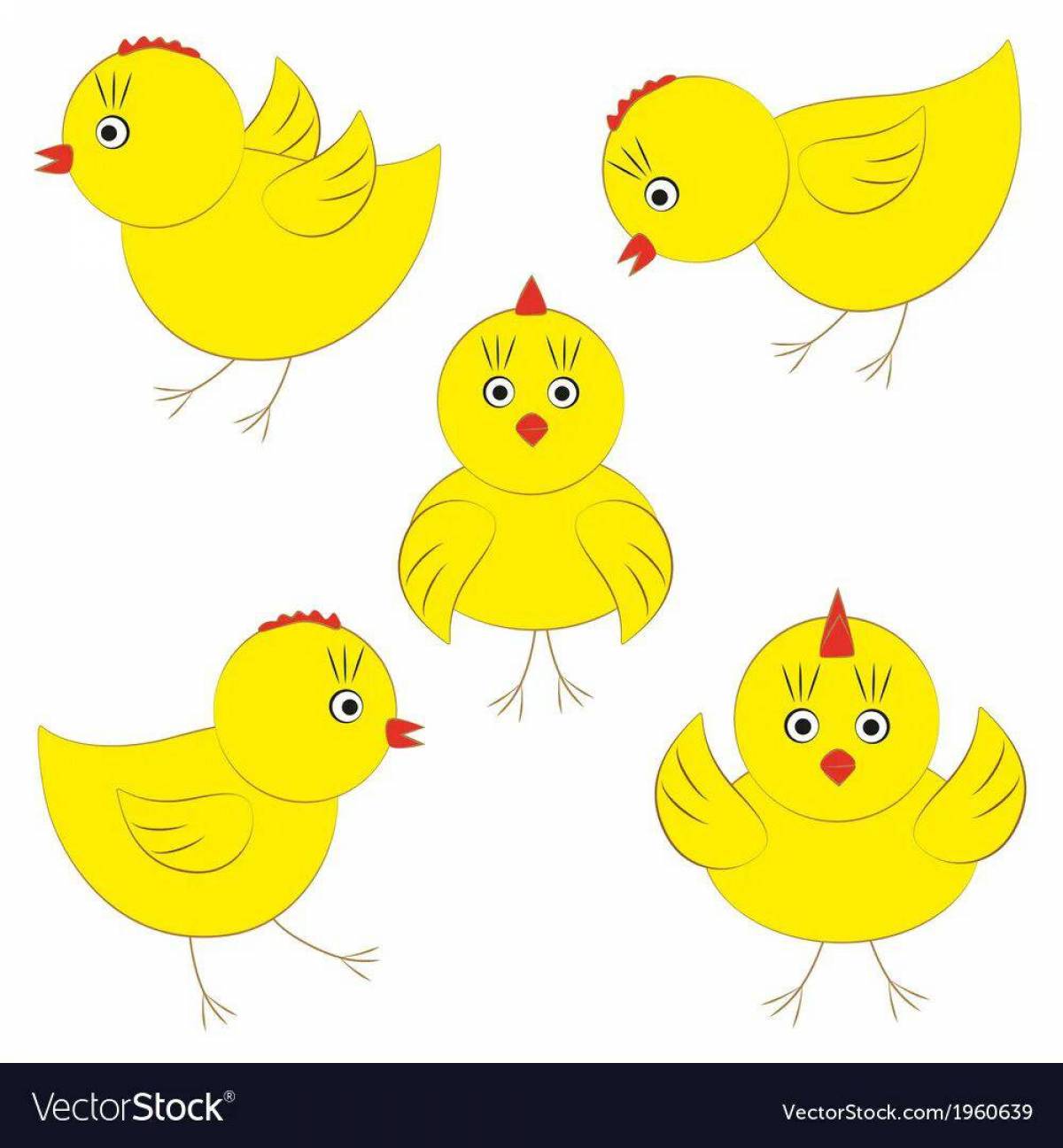 Раскраски с цыпленком: распечатать или скачать бесплатно | internat-mednogorsk.ru