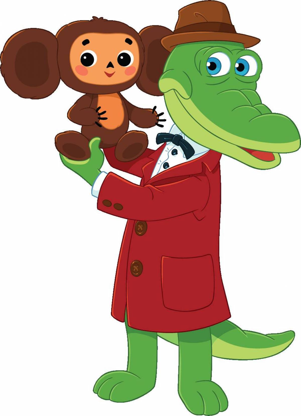 Чебурашка и крокодил гена для детей #32