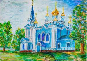 Раскраска храмы и церкви для детей #1 #172676