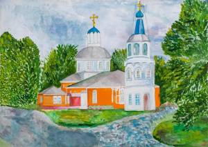 Раскраска храмы и церкви для детей #7 #172682
