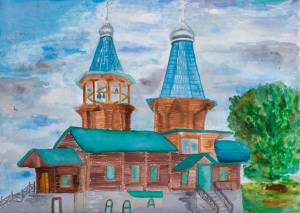 Раскраска храмы и церкви для детей #10 #172685