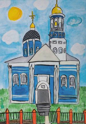 Раскраска храмы и церкви для детей #13 #172688