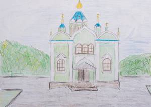 Раскраска храмы и церкви для детей #26 #172701