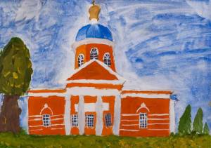 Раскраска храмы и церкви для детей #29 #172704