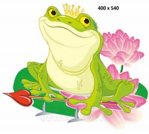 Раскраска царевна лягушка для детей #10 #173110