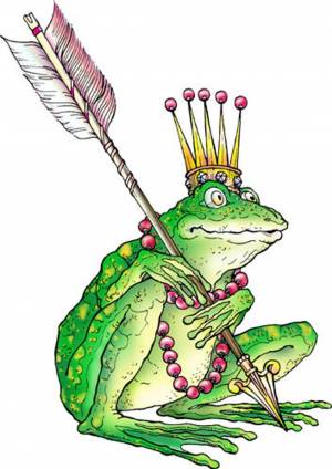Раскраска царевна лягушка для детей #17 #173117