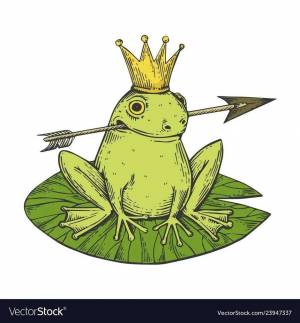 Раскраска царевна лягушка для детей #34 #173134