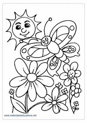 Раскраска цветы для детей 4 5 лет #22 #173907
