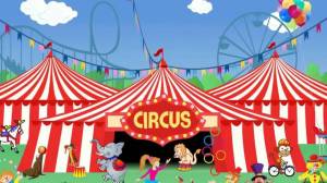 Раскраска цирк для детей #14 #174193