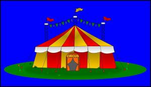 Раскраска цирк для детей #25 #174204
