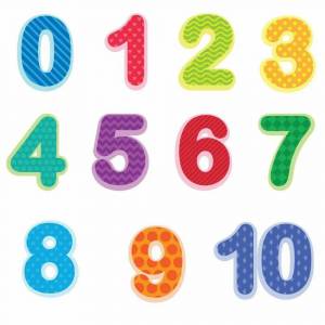 Раскраска цифры для детей 5 7 лет #14 #174366