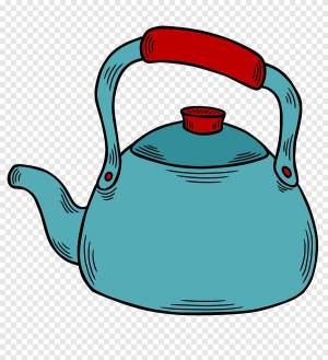 Раскраска чайник для детей #8 #174849