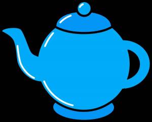 Раскраска чайник для детей #20 #174861