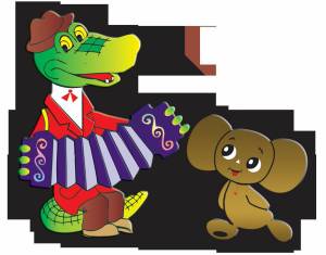Раскраска чебурашка и крокодил гена для детей #27 #175831