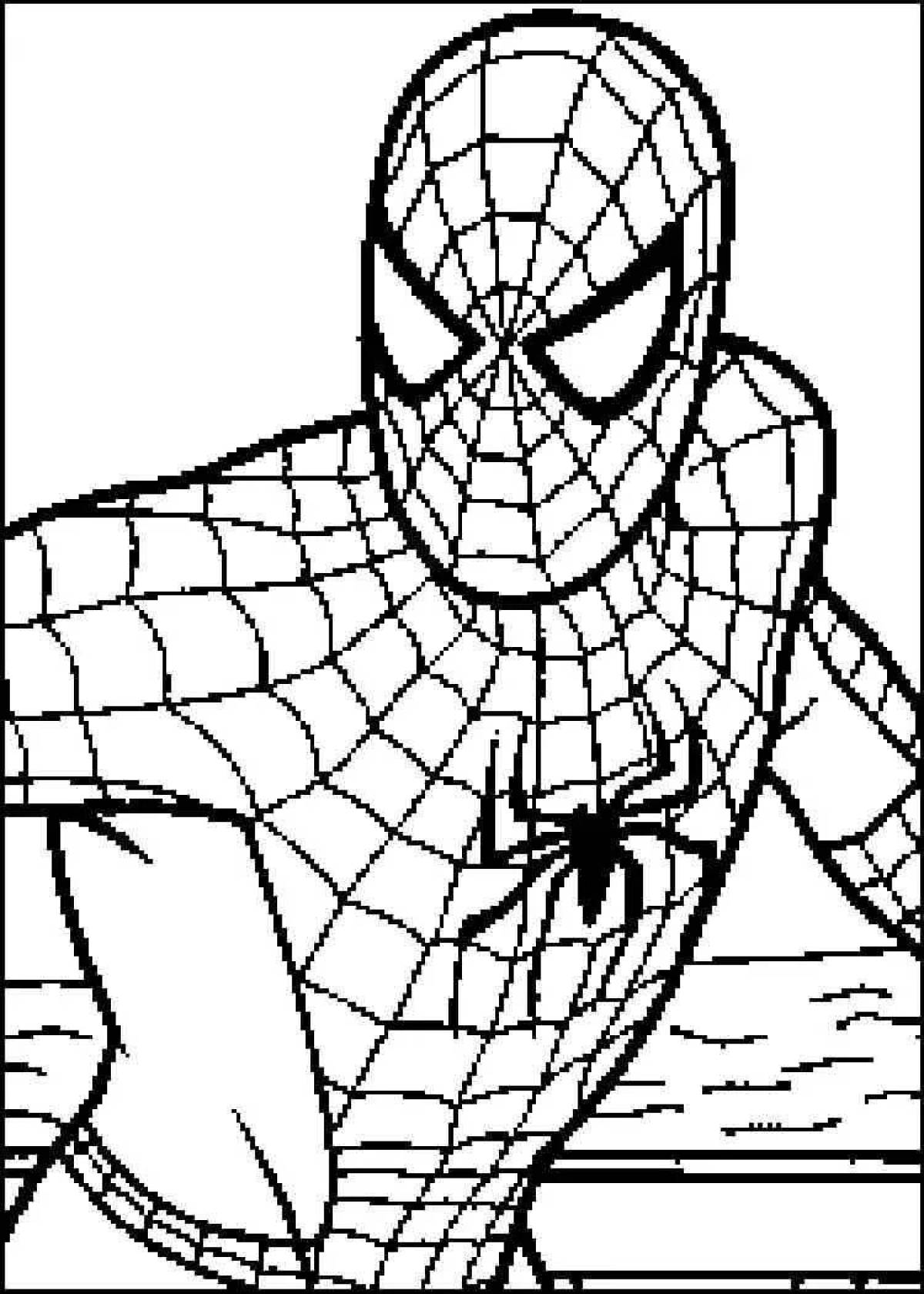 Человек паук для детей 3 4 лет #29