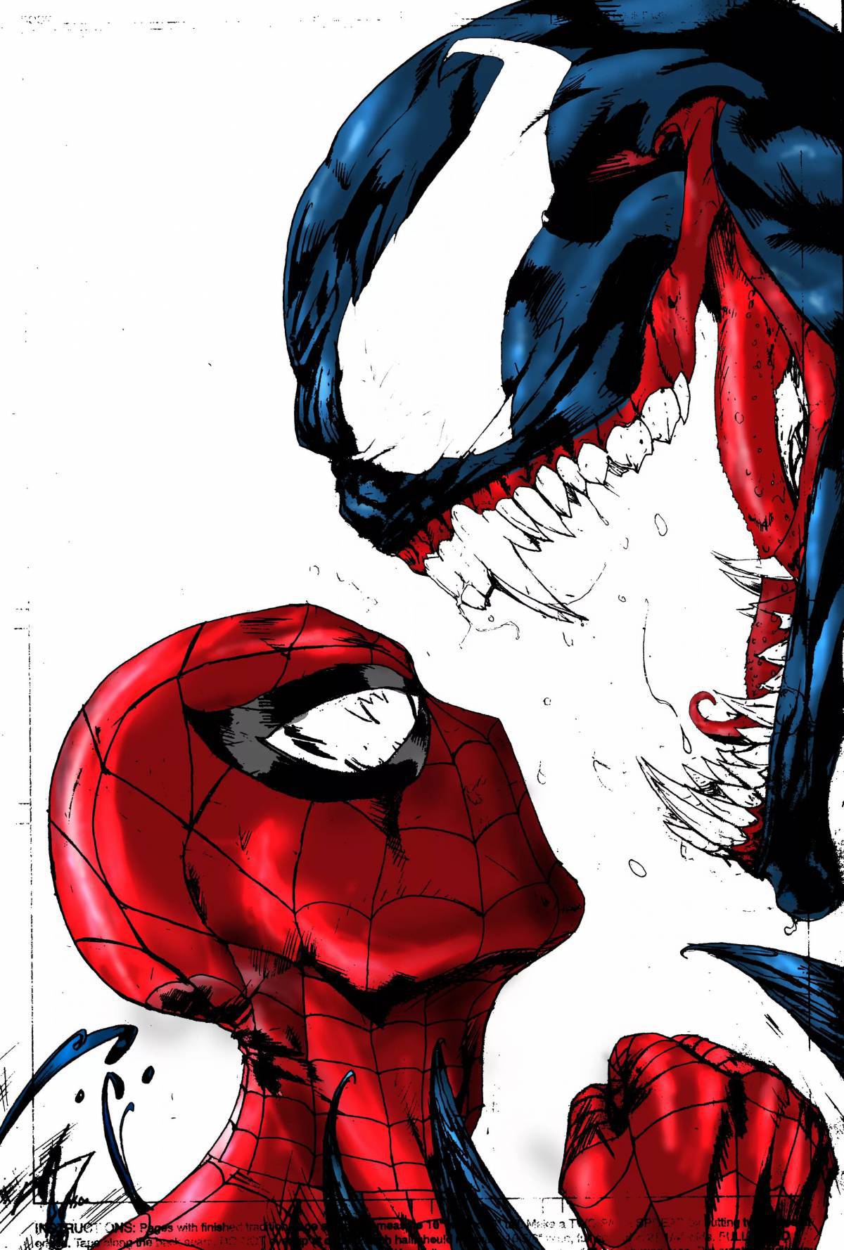 Человек паук и веном #19