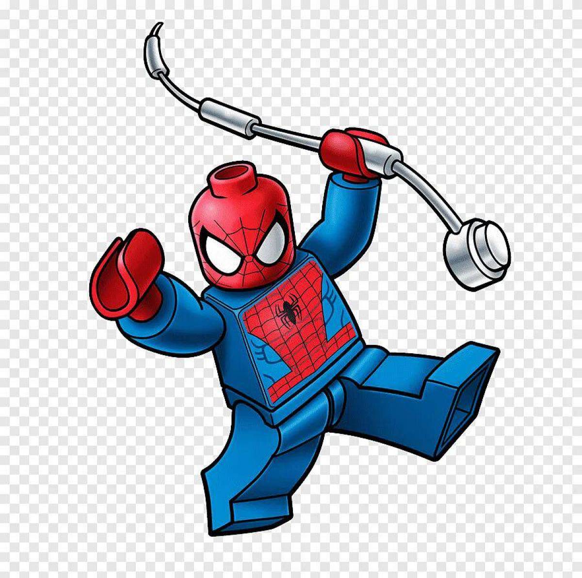 Человек паук лего #19