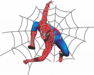 Раскраска человек паук для детей 4 5 лет #22 #176296