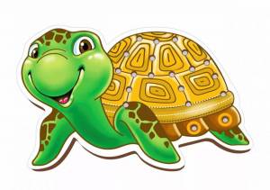 Раскраска черепаха для детей #3 #176639