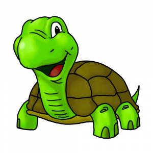Раскраска черепаха для детей #12 #176648