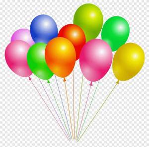 Раскраска шарики воздушные для детей #6 #177951