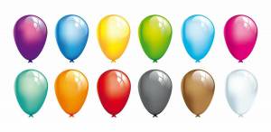 Раскраска шарики воздушные для детей #14 #177959
