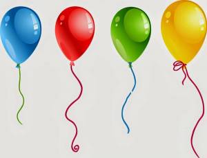 Раскраска шарики воздушные для детей #15 #177960