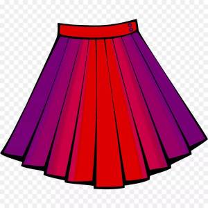 Раскраска юбка #11 #181586