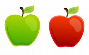 Раскраска яблоко для детей 2 3 лет #6 #181792