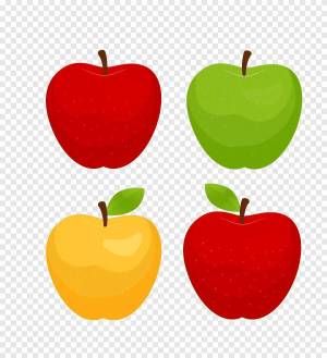 Раскраска яблоко для детей 2 3 лет #13 #181799