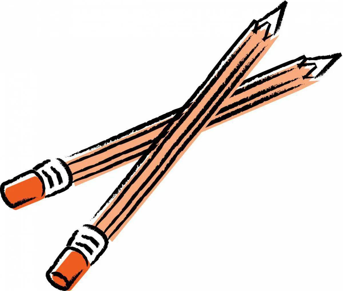 2 карандаша для девочек #2