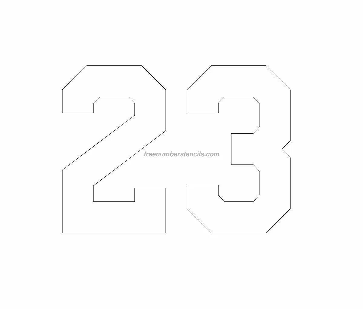 23 число #23