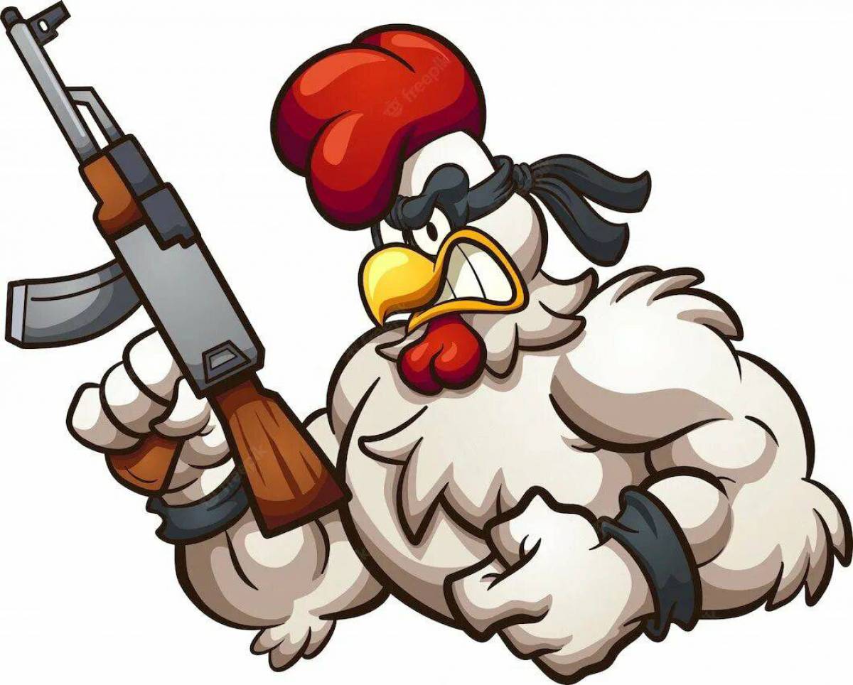 Chicken gun #5