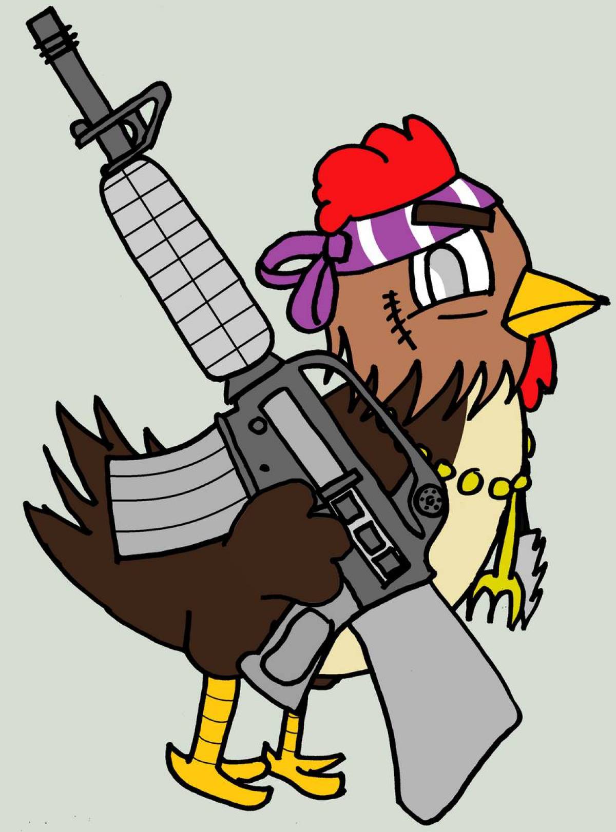 Chicken gun #24