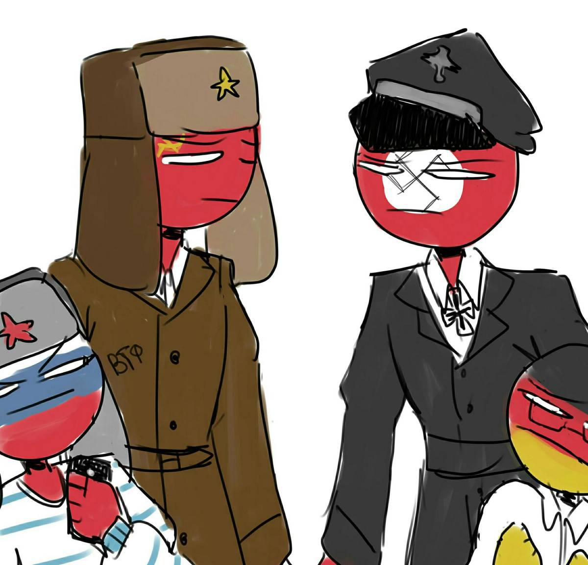 Милые картинки countryhumans