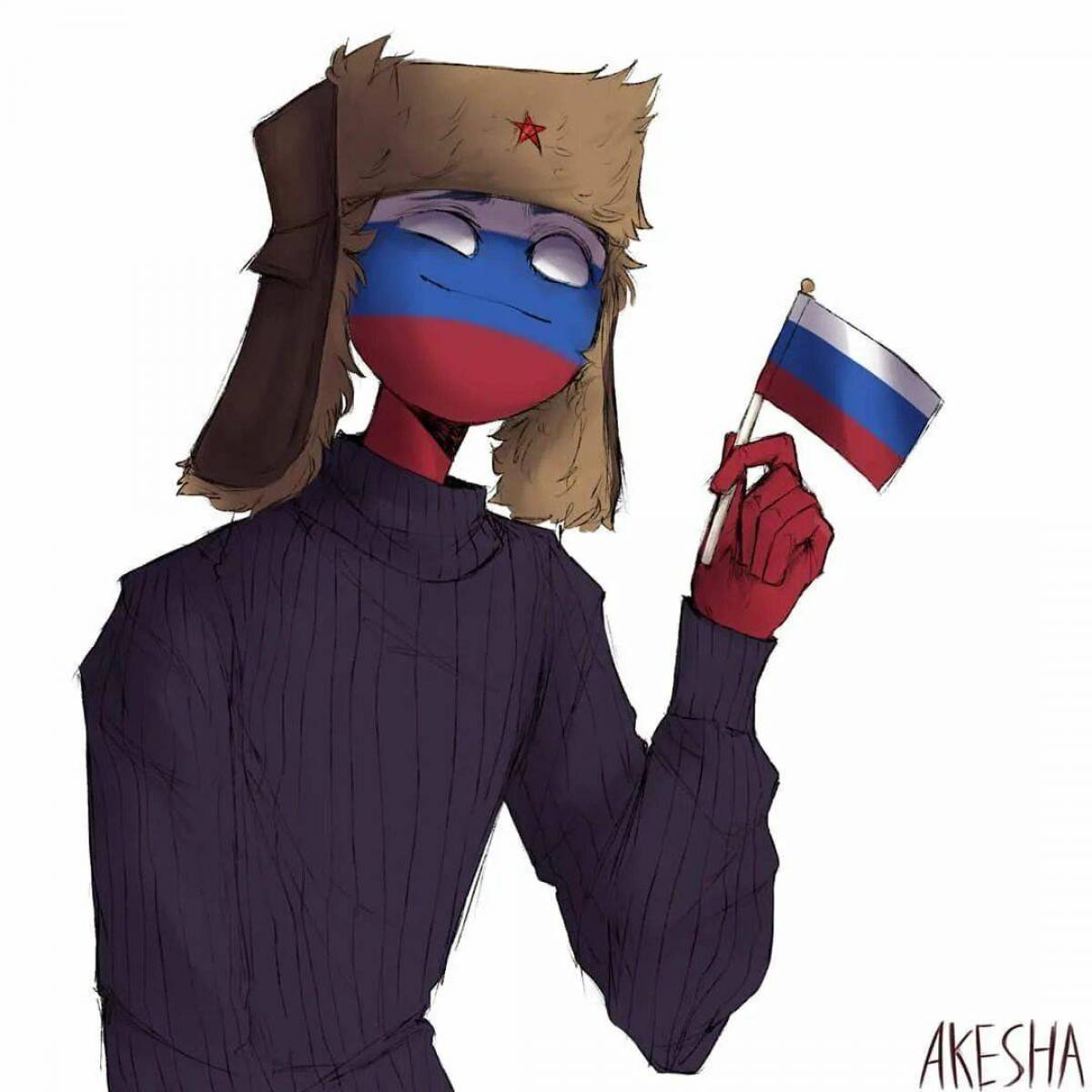 Россия В Виде Девушки