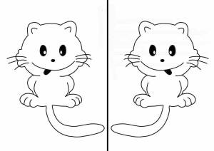Раскраска 2 рисунка на одном листе для детей #26 #184568