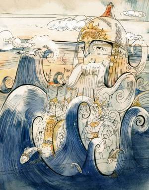 Раскраска 33 богатыря из сказки о царе салтане #11 #185592
