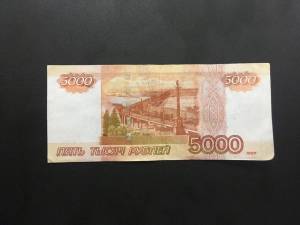 Раскраска 5000 рублей #13 #186058